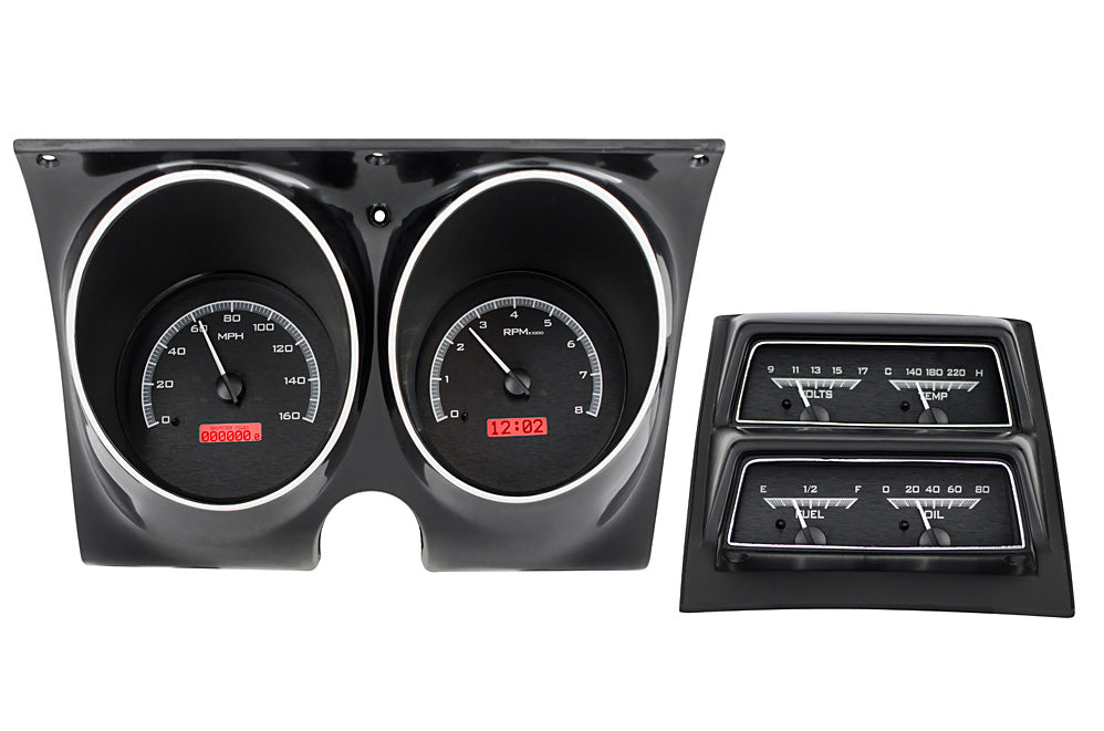 1968 Camaro VHX Instruments w/ Console gauges VHX Instruments - Dakota Digital VHX-68C-CAC