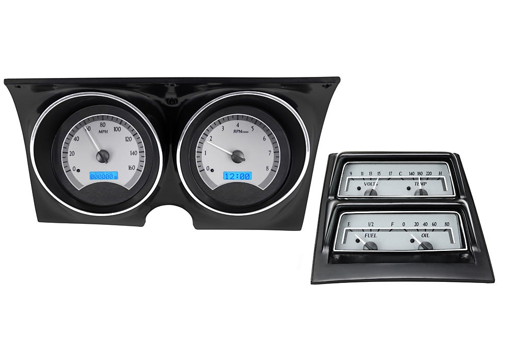 1968 Camaro VHX Instruments w/ Console gauges VHX Instruments - Dakota Digital VHX-68C-CAC