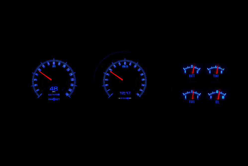 1968 Camaro with Console gauges RTX Instruments
