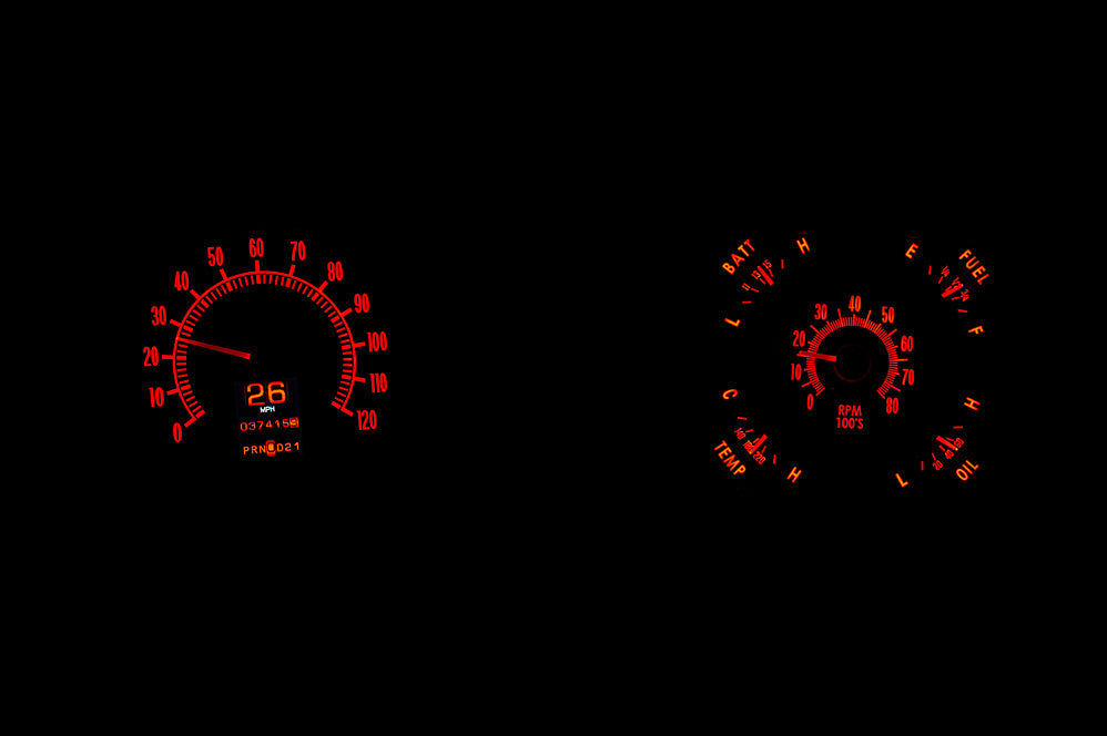 1968 Chevy Chevelle RTX Gauge Instruments