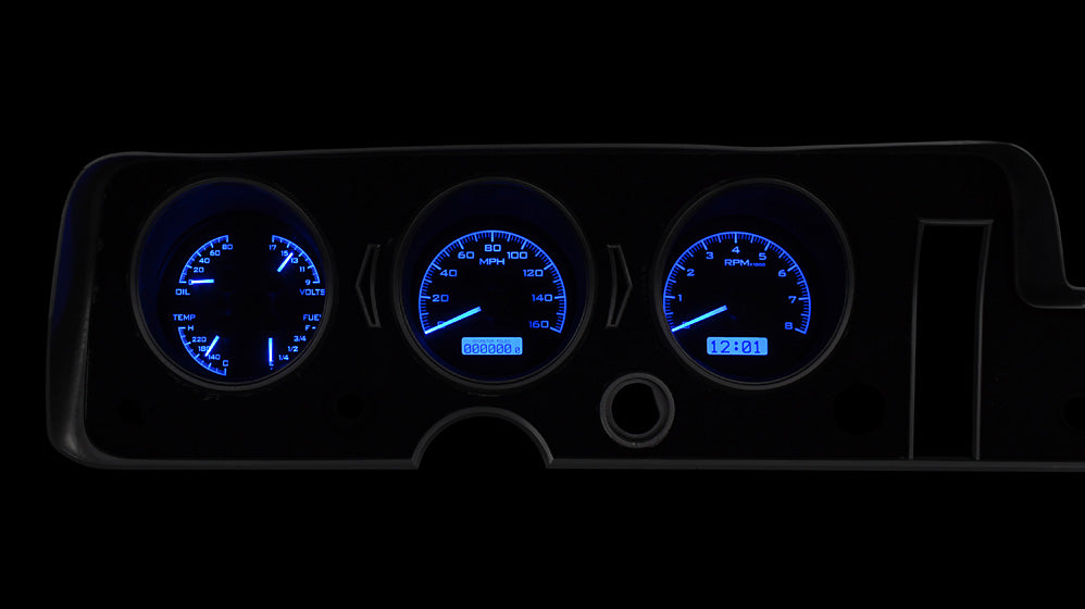 1968 Pontiac GTO VHX Gauge Instruments