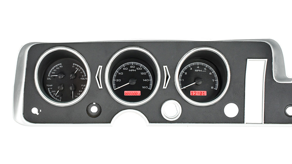 1968 Pontiac GTO VHX Gauge Instruments