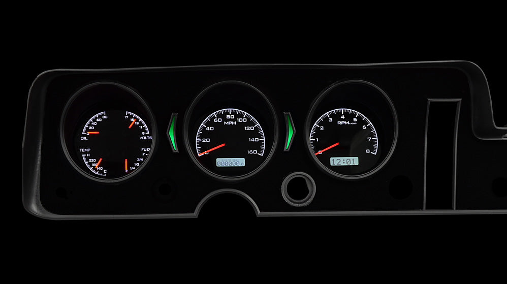 1968 Pontiac GTO VHX Gauge Instruments