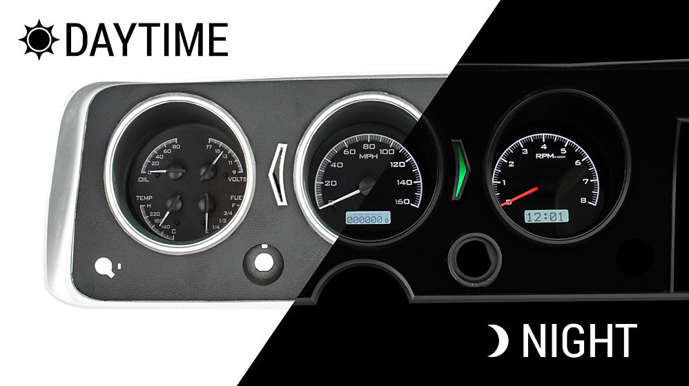1968 Pontiac GTO VHX Gauge Instruments