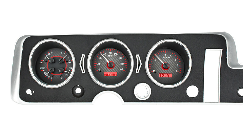 1968 Pontiac GTO VHX Gauge Instruments