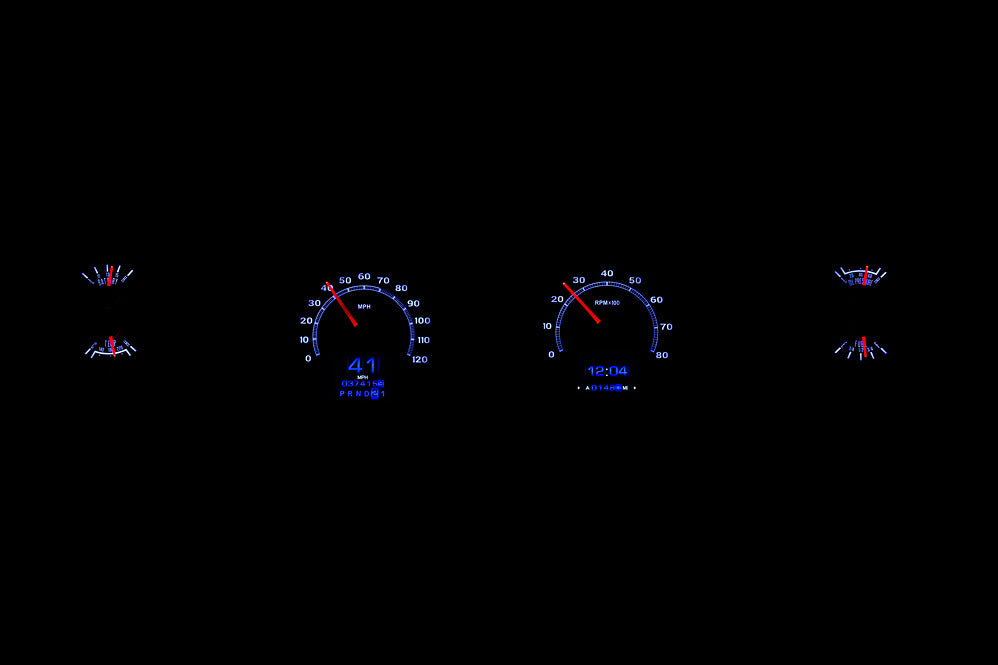 1969- 70 Ford Mustang RTX Gauge Instruments