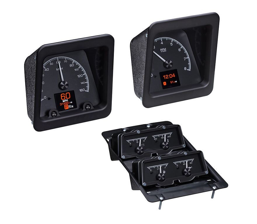 1969 Camaro with Console gauges HDX Instruments