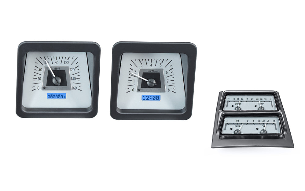 1969 Camaro VHX Instruments with Console gauges - Dakota Digital VHX-69C-CAC