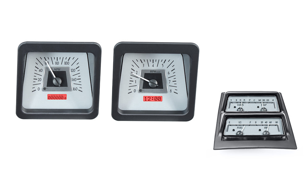1969 Camaro VHX Instruments with Console gauges - Dakota Digital VHX-69C-CAC