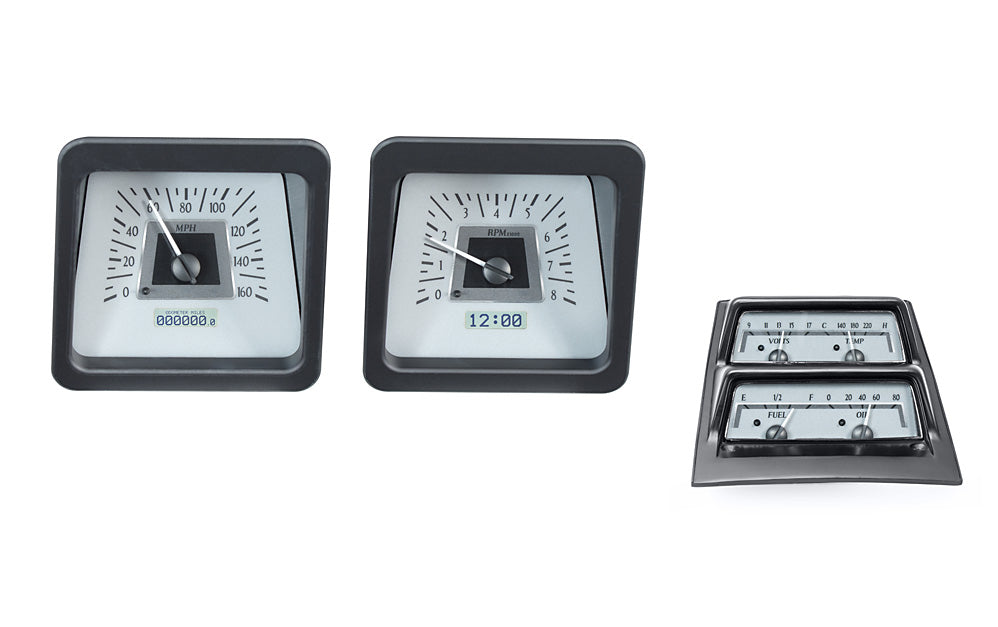 1969 Camaro VHX Instruments with Console gauges - Dakota Digital VHX-69C-CAC
