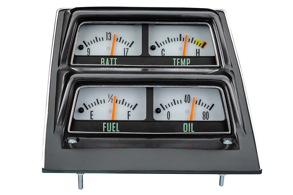 1969 Camaro with Console gauges RTX Instruments