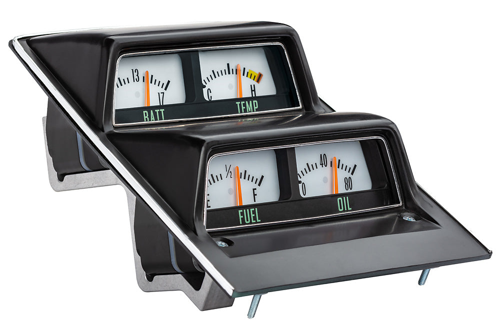 1969 Camaro with Console gauges RTX Instruments