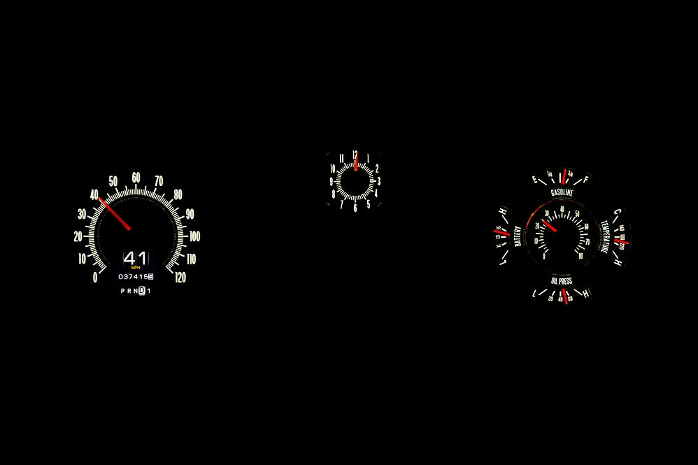 1969 Chevelle RTX Gauge Instruments