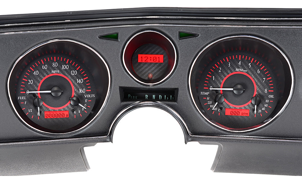 1969 Chevy El Camino VHX Instruments - Dakota Digital VHX-69C-CV