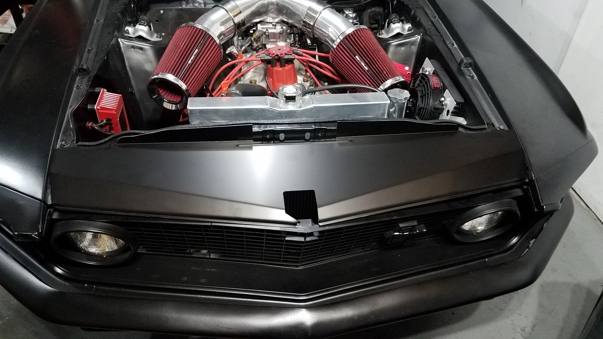 1969-1970 Mustang Radiator Support Show Panel
