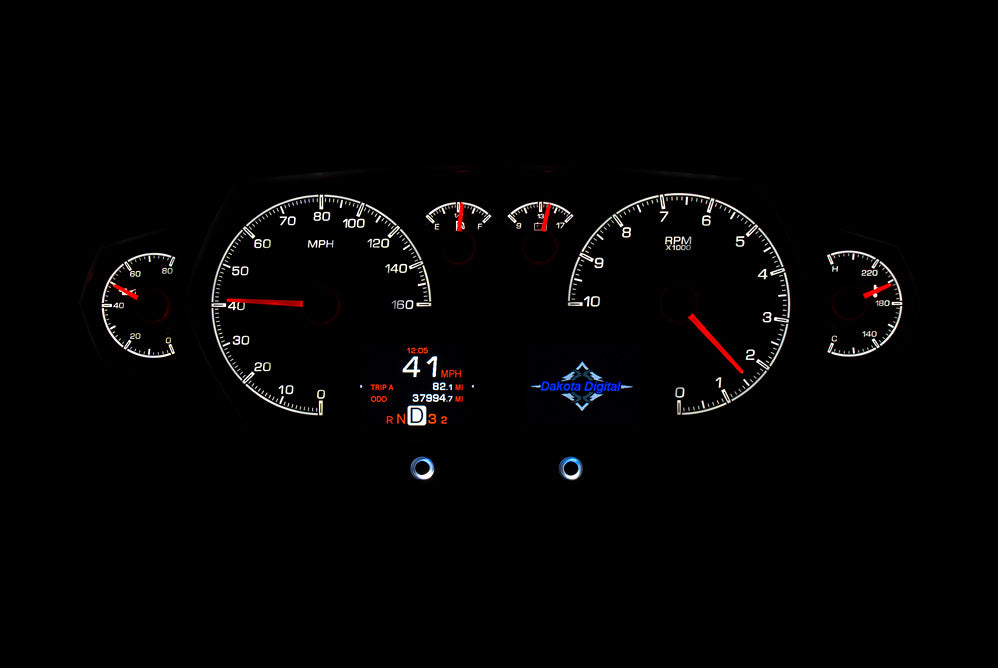Universal 6 Gauge Competition HDX Gauge Instruments