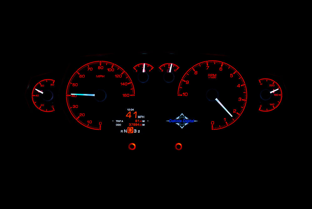 Universal 6 Gauge Competition HDX Gauge Instruments