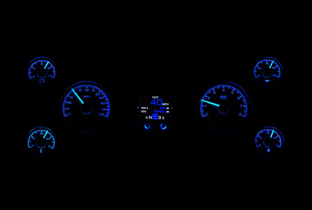 Universal 7 Round HDX Gauge Instruments