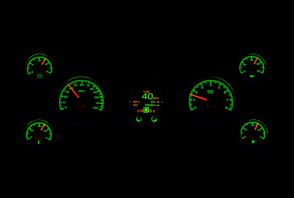 Universal 7 Round HDX Gauge Instruments