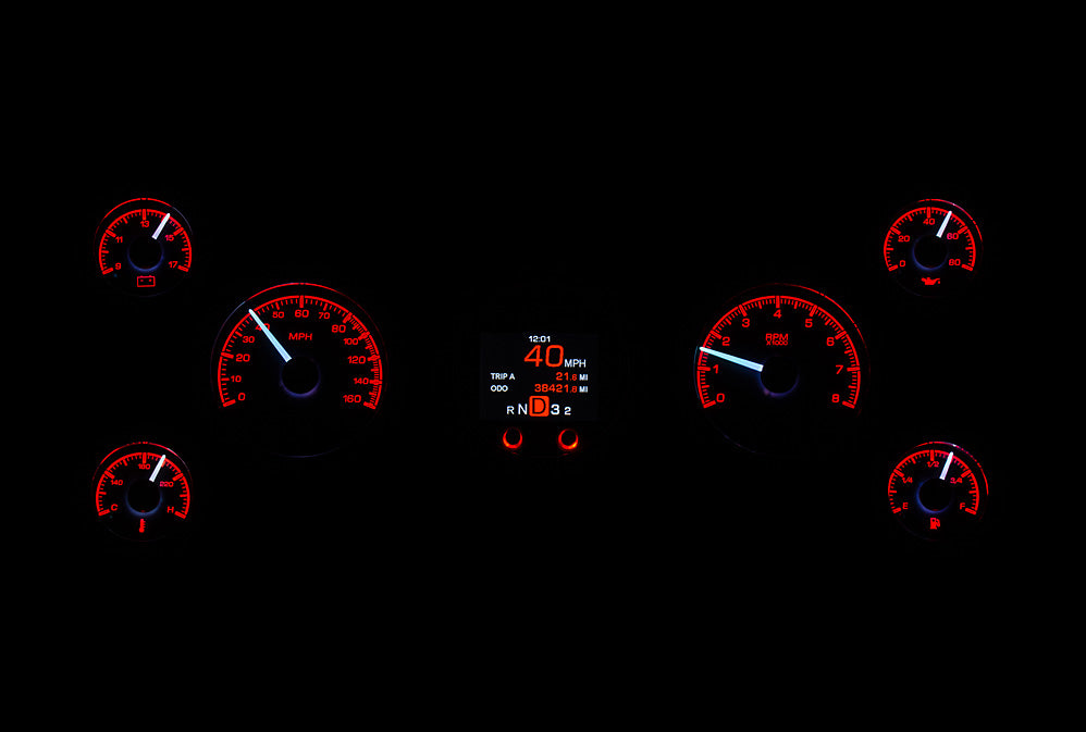 Universal 7 Round HDX Gauge Instruments
