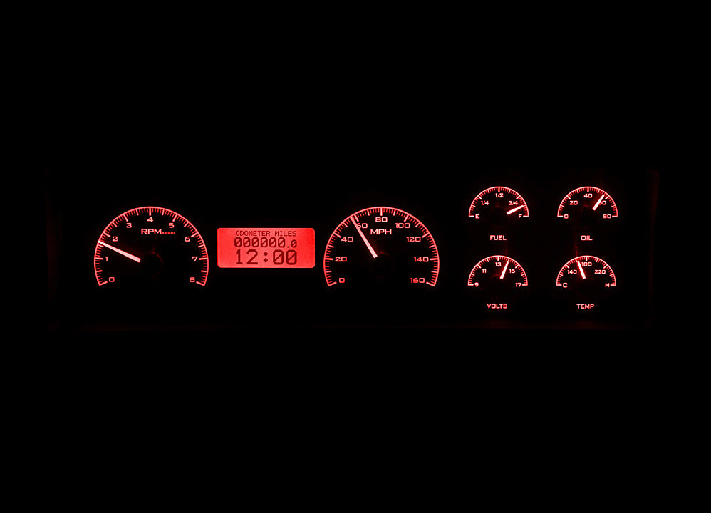 1970-1972 Chevy El Camino VHX Instruments - Dakota Digital VHX-70C-MAL