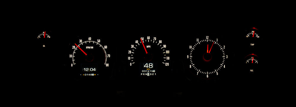 1970- 72 El Camino RTX Gauge Instruments