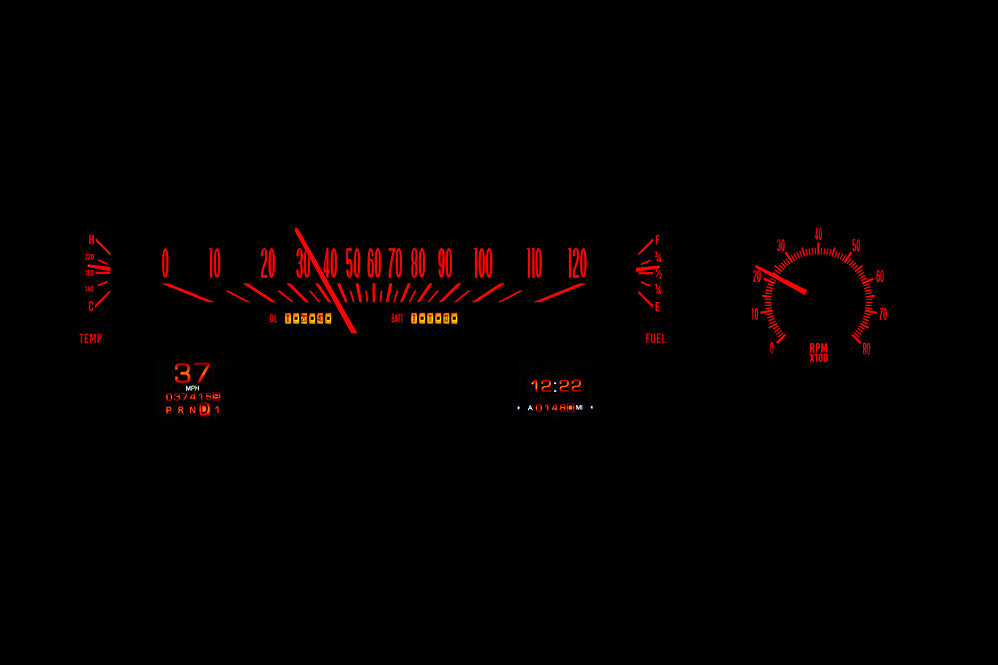 1970- 72 Chevy Chevelle RTX Gauge Instruments