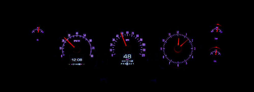 1970- 72 Monte Carlo RTX Gauge Instruments