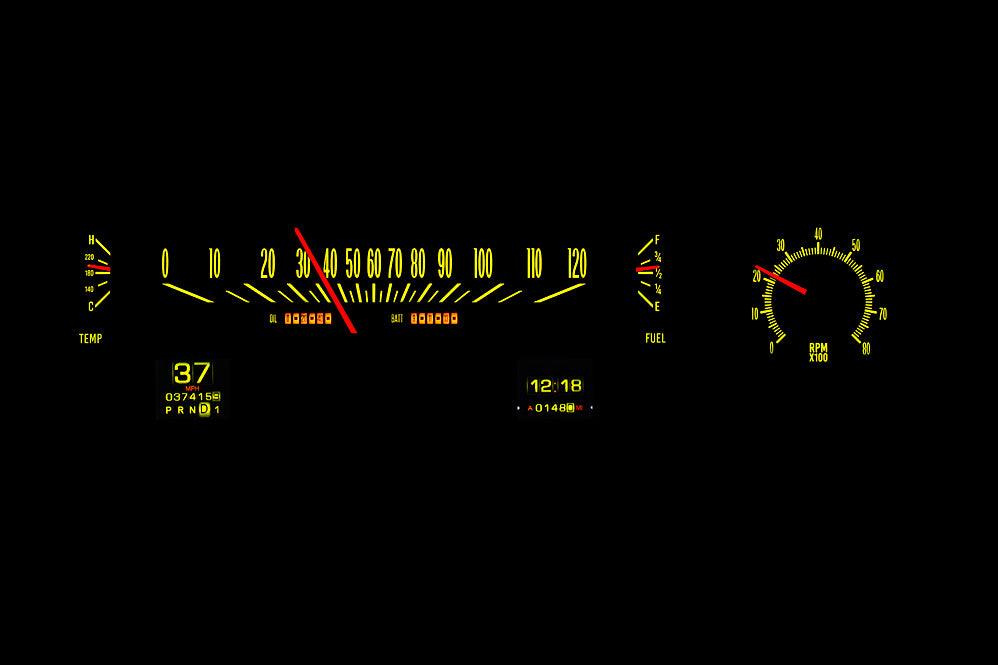 1970- 72 Chevy El Camino RTX Gauge Instruments