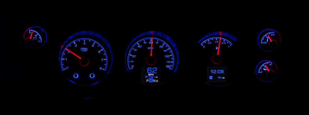 1970- 72 Chevy Chevelle SS / Monte Carlo / El Camino HDX Gauge Instruments