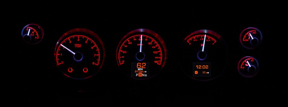 1970- 72 Chevy Chevelle SS / Monte Carlo / El Camino HDX Gauge Instruments