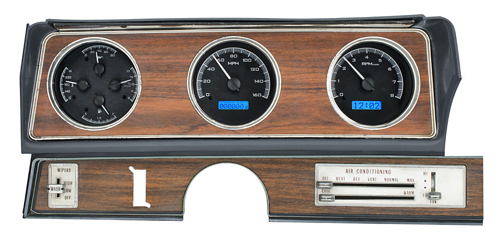 1970- 72 Oldsmobile Cutlass VHX Instruments - Dakota Digital VHX-70o-CUT