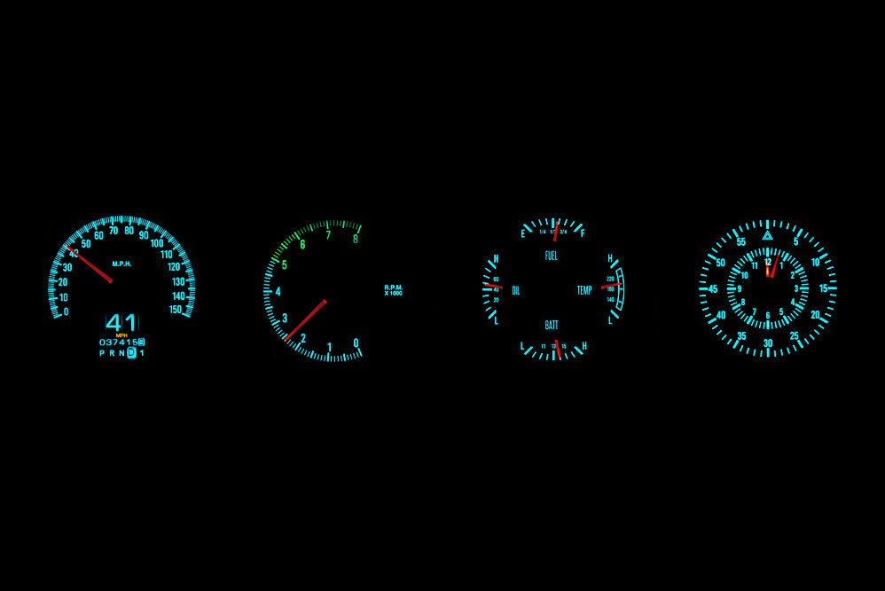 1970- 74 Dodge Challenger RTX Gauge Instruments