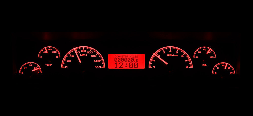 1971-76 Pontiac Ventura VHX Instruments - Dakota Digital VHX-69C-NOV