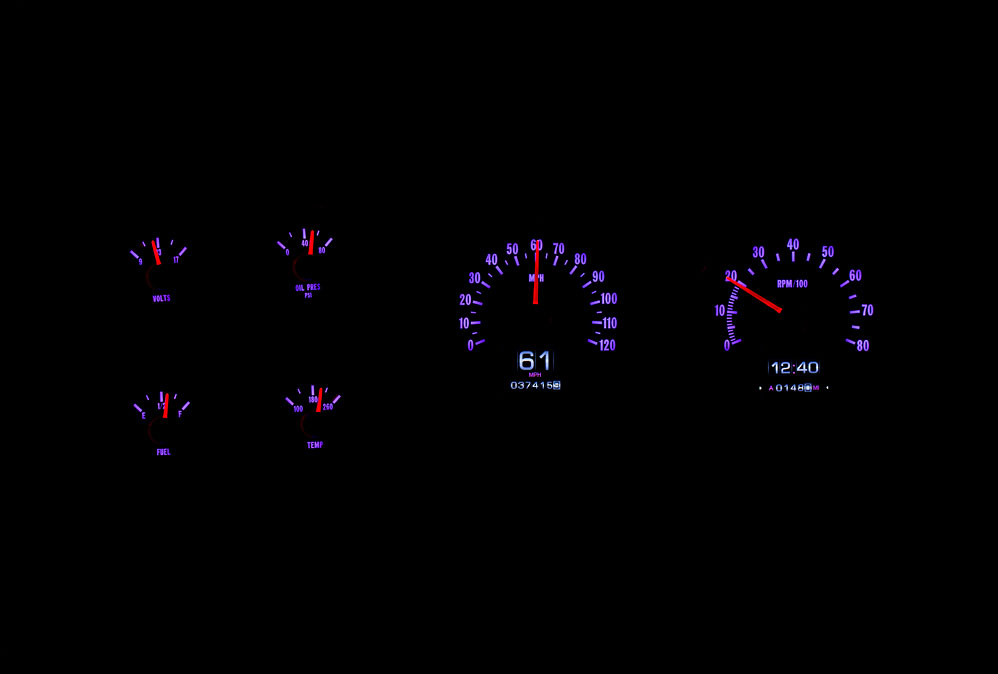 1973- 75 Chevy C10 Truck RTX Gauge Instruments