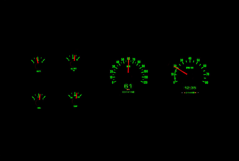 1973- 75 Chevy C10 Truck RTX Gauge Instruments