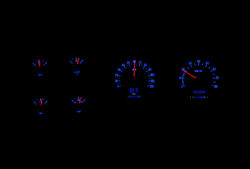 1973- 75 Chevy C10 Truck RTX Gauge Instruments