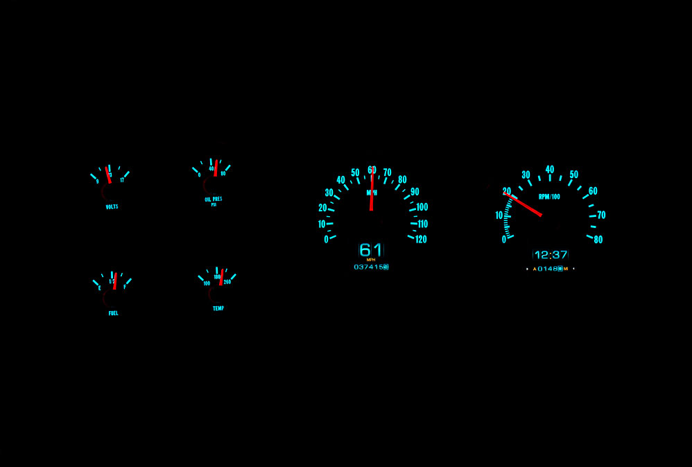 1973- 75 Chevy C10 Truck RTX Gauge Instruments