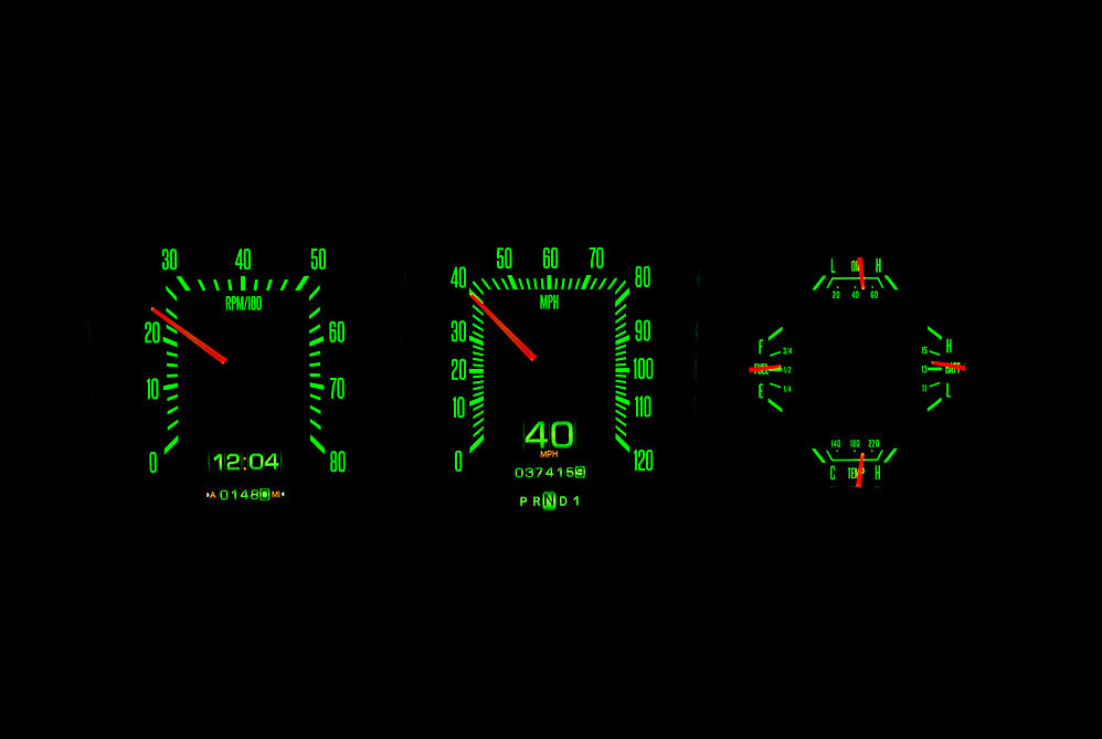 1978-79 Ford Bronco RTX Gauge Instruments
