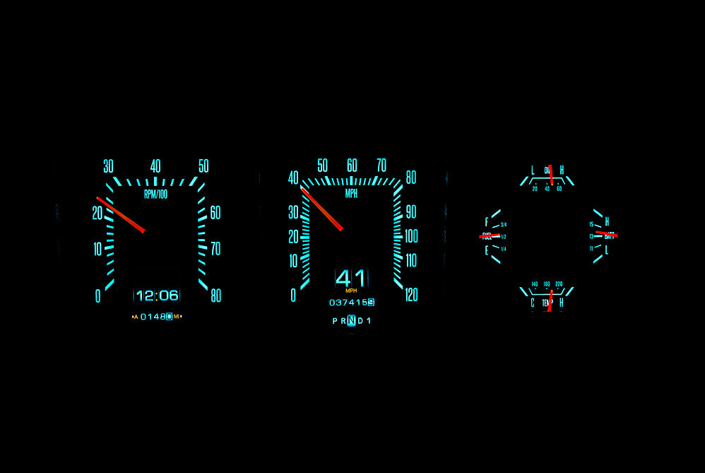 1978-79 Ford Bronco RTX Gauge Instruments