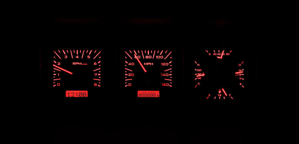 1973 -1979 Ford Truck VHX Gauge Instruments - Dakota Digital VHX-73F-PU