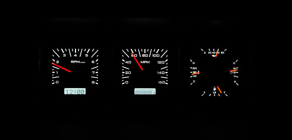 1973 -1979 Ford Truck VHX Gauge Instruments - Dakota Digital VHX-73F-PU