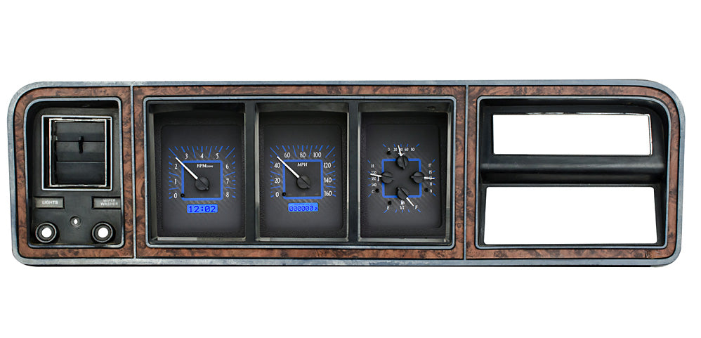 1973 -1979 Ford Truck VHX Gauge Instruments - Dakota Digital VHX-73F-PU
