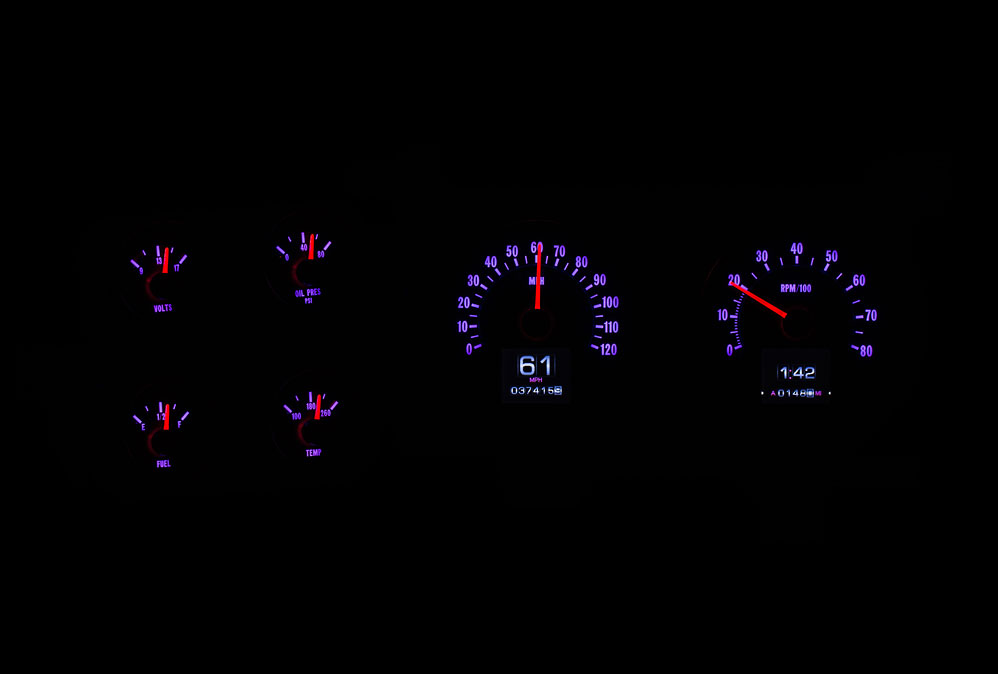 1976-78 Chevy C10 Truck RTX Gauge Instruments