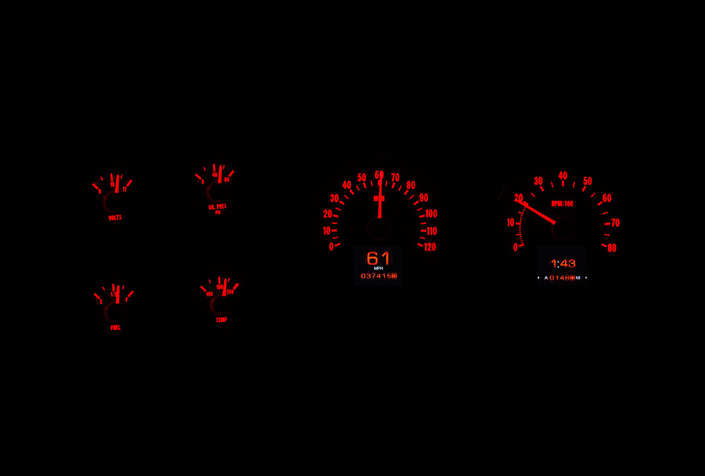 1976-78 Chevy C10 Truck RTX Gauge Instruments