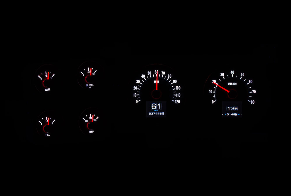 1976-78 Chevy C10 Truck RTX Gauge Instruments
