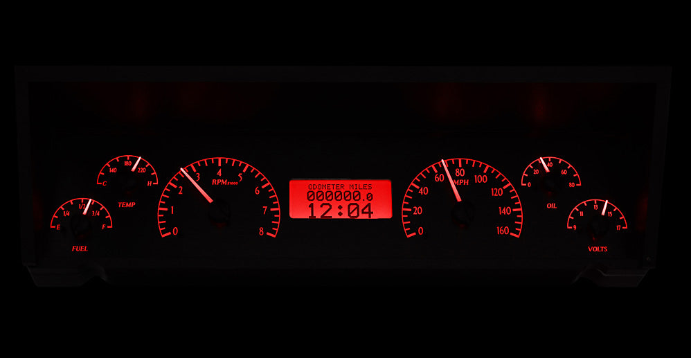 1977-90 Chevy Caprice or Impala VHX Instruments - Dakota Digital VHX-77C-CAP