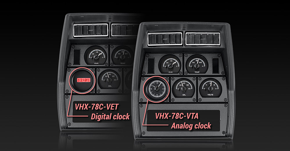 1978- 82 Chevy Corvette VHX Instruments - Dakota Digital VHX-78C-V