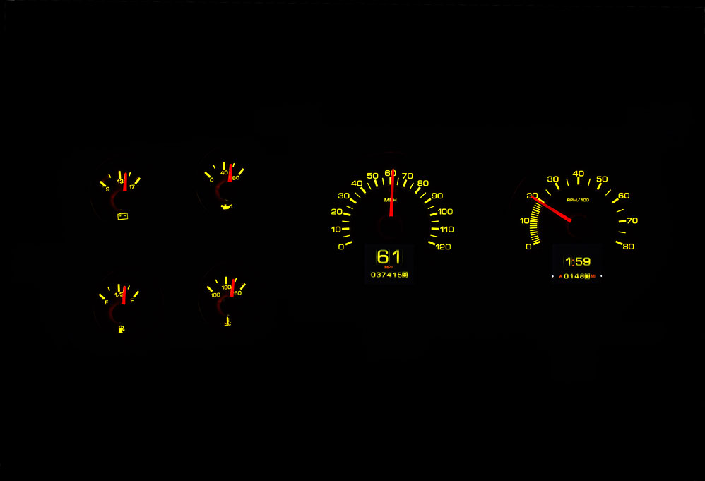 1979-91 Chevy Blazer/Suburban and GMC Jimmy RTX Gauge Instruments