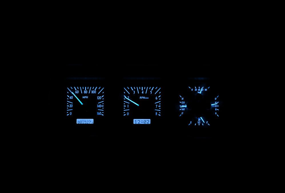 1980- 86 Ford Pickup and Bronco VHX Digtial Analog Instruments
